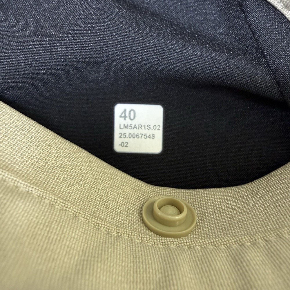 Lululemon‎ Commission Pants Mens 40x28 5 Pocket Chino Beige Performance Stretch - Picture 15 of 16